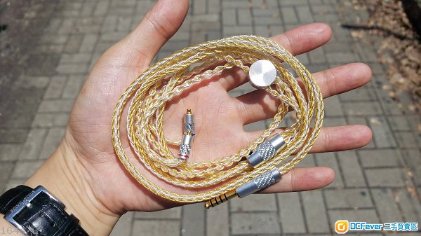 高級 7n單晶銅鍍銀+單晶銅鍍金 耳機線 升級線 fender compfire westone Shure SENNHEISER