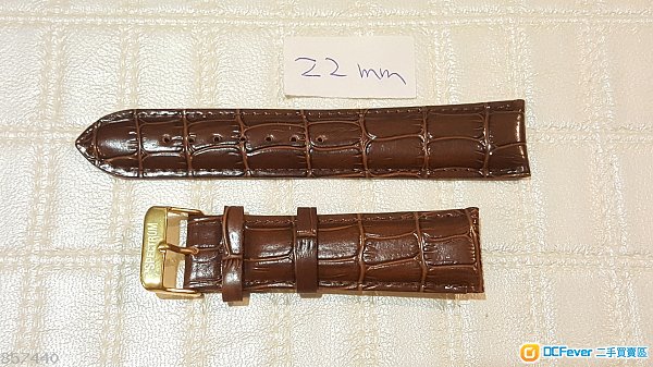 全新 22mm 真皮錶帶 Spectrum 合 Omega Tudor Hamilton Seiko Citizen Orient