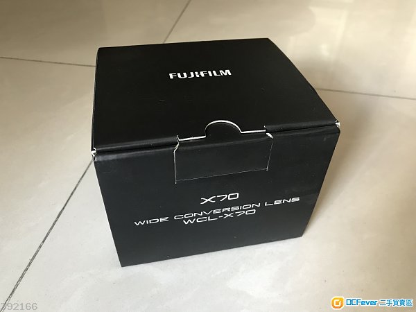 Fujifilm WCL-X70 plus B+W filter