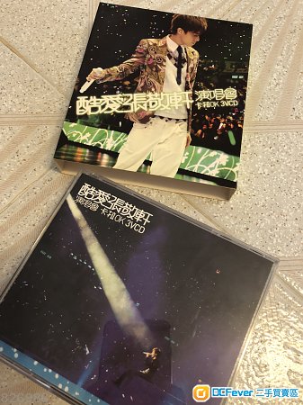 张敬轩 酷爱演唱会 3VCD 珍藏
