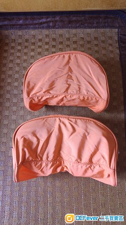 NaxoS Toiletry Kit 橙色摺合式旅行套裝袋 2 個