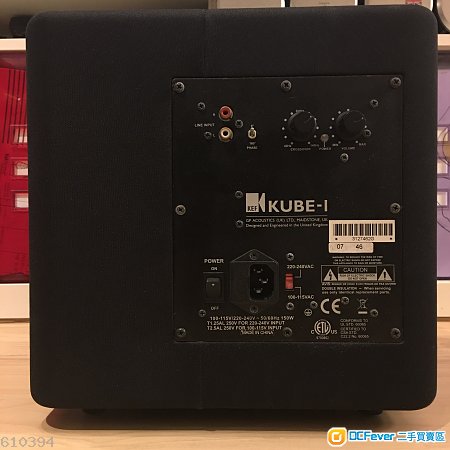 出售KEF Kube 1 subwoofer 重低音- DCFever.com