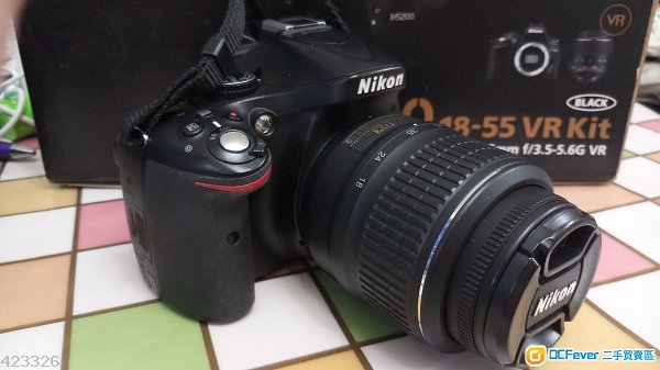 NIKON D5200 連 18-55 VR KIT 95% 新, 冇塵冇發毛