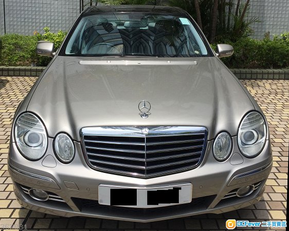 2008年,平治 BENZ E280 ,行貨、冷氣超凍,四條一年前新換 Dunlop 靚軑,新換迫力皮,電動記憶皮座,超靚。