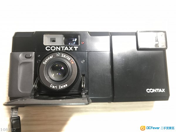 Contax T 黑色 + 閃光燈