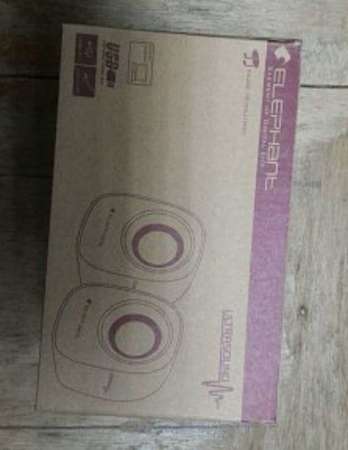 ELEPHANT SP017 RED 2.0 USB SPEAKER