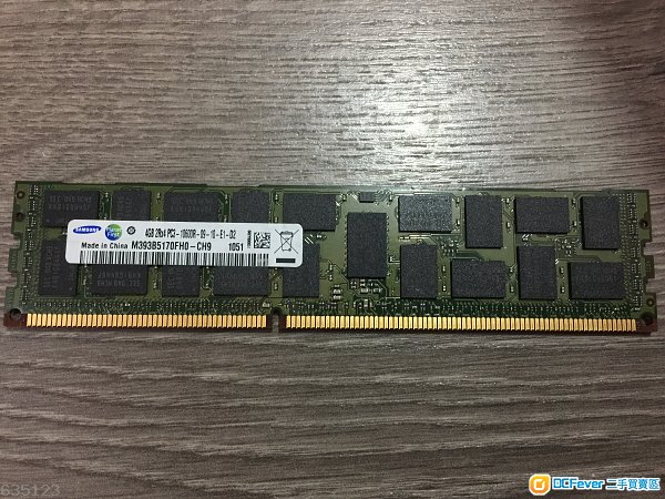 Samsung/Hynix 4g ddr3 1333 PC3-10600R 伺服器ram 有多條