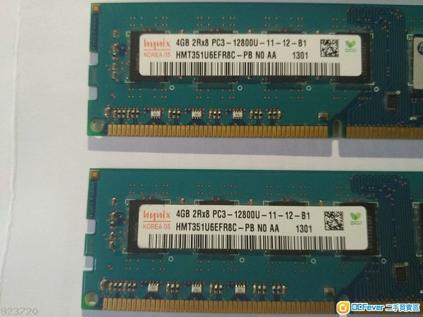 hynix ddr3 1600 8G(4g*2) 桌面機ram