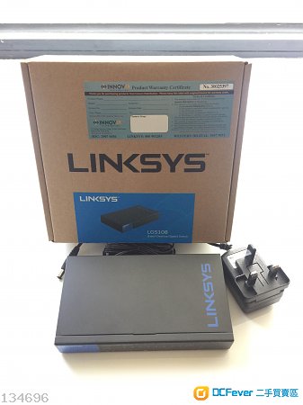 Linksys LGS108 8-port Gigabit Switch x 2