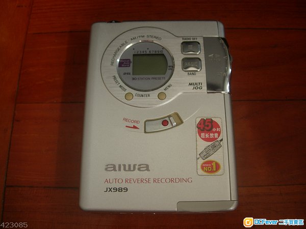 Aiwa JX989 Auto Reverse 錄音 Cassette Walkman