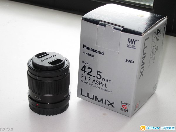 Panasonic Lumix 42.5mm f1.7 ASPH OIS M43 Olympus