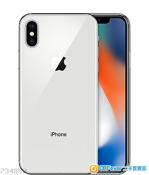 iPhone X 256 銀色 - 有保