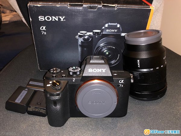 99%新Sony A7M2 淨機身(保養到9月) & 90%新SEL1635F4Z(有單已過保)