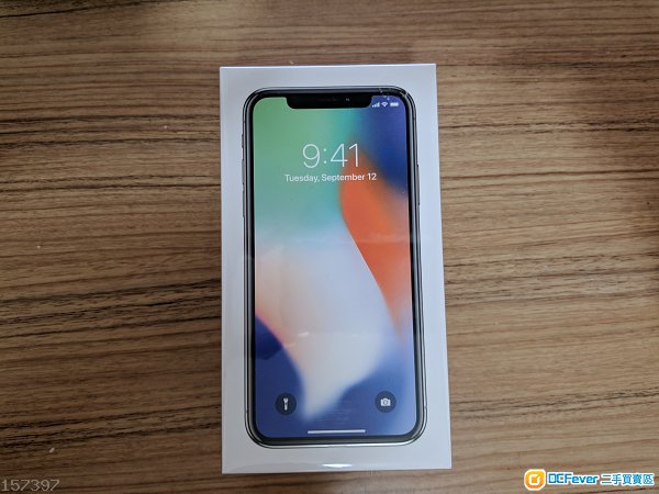 全新iPhone X 256GB 銀色 (全新行貨未開封)