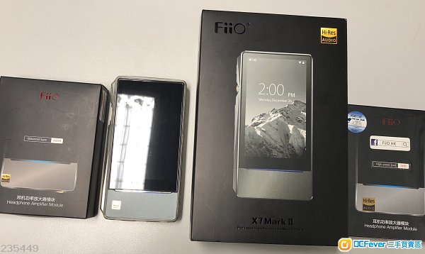 fiio x7ii +am3a + am3b + am5