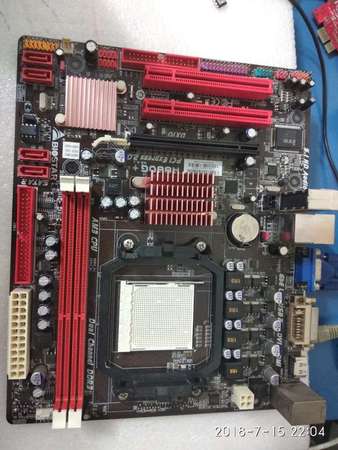 二手 BIOSTAR A880G+ 880G DDR3 AM3 MATX MB
