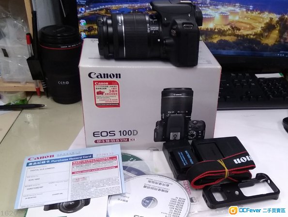 行貨CANON EOS 100D +18-55mm Kit(Not Nikon Sony Gitzo)送TAMRAC相机袋