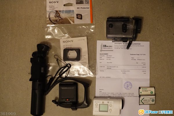 SONY FDR X3000R Action Cam 90% new