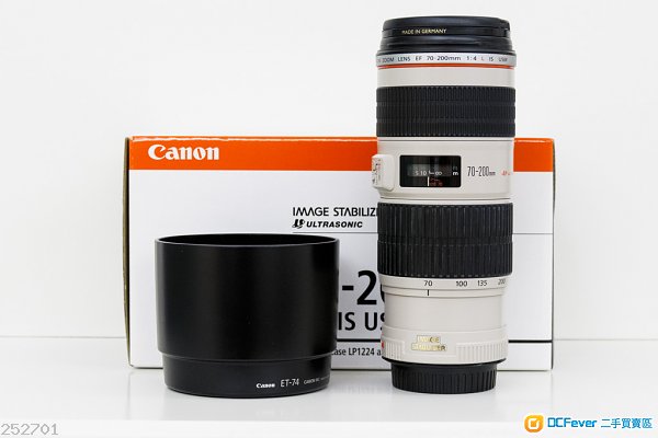 Canon EF 70-200mm f/4.0 L IS USM