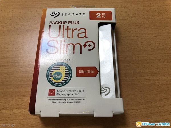 Seagate 2TB 二寸半 外置 HDD 全新
