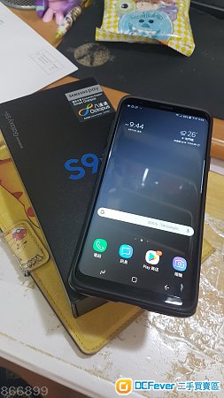 Samsung GALAXY S9 plus (G9650) 6+128gb 港行 黑色 有單有盒佩件齊。加錢換手機玩。