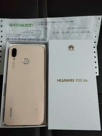 Huawei P20 Lite 4+64GB粉色衛訊機買咗唔夠一個月