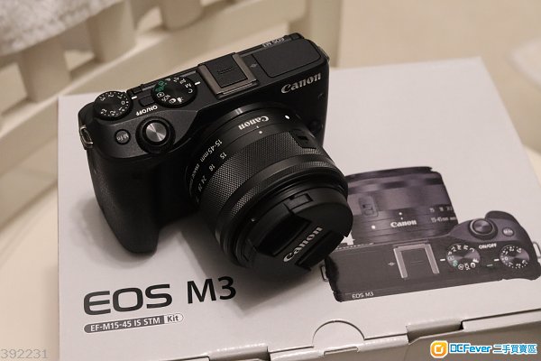 Canon eos m3 18-55mm $1500/2000