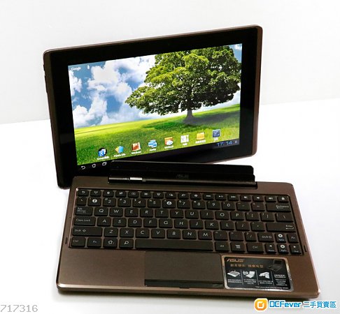 無花良好無盒ASUS Pad Transformer TF10116GB Wi-Fi分體平板連鍵盤