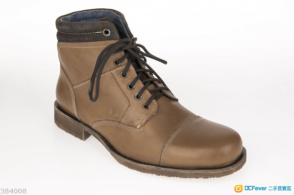100%真皮 原價$899 現399 ! 名牌棕啡色男BOOTS