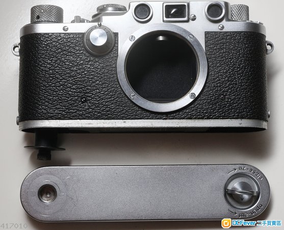 Leica IIIc Boby (L39螺絲口) 產於1946年---黑白菲林相的首選 一部影得相嘅古董