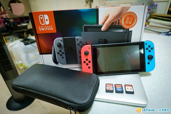 [ FS ] 香港行货 Nintendo Switch + 3 games (M