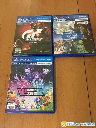 PS4 VR 2代 + 3只game