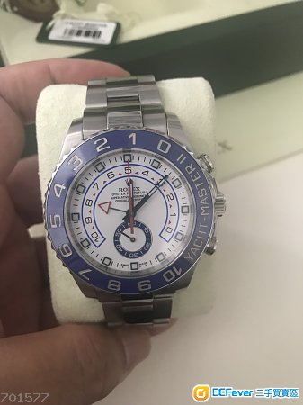 Rolex Yachtmaster II 勞力士九成新,116680行貨2017年錶全套齊,有保養