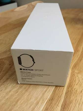 Apple Watch 一代 38mm Black 黑色