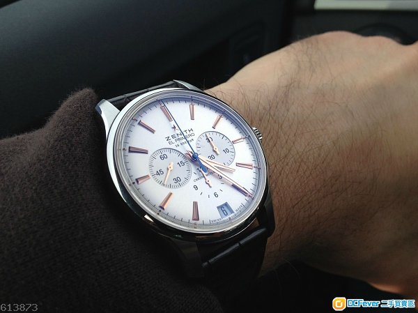 53折 全新Zenith El Primero 高頻計時,玫瑰金針 行貨全齊,平售 rolex iwc omega tudor