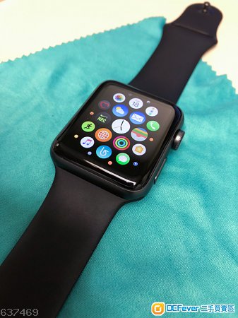 超平!! Apple Watch 42mm 3代 LTE 太空灰 全套