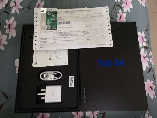 Samsung Galaxy Tab S4 256GB Wifi黑色行貨有單