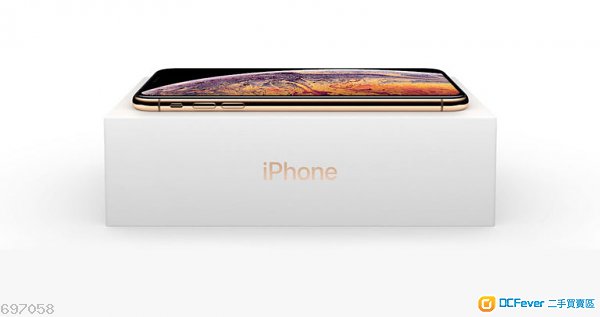 全新 iPhone XS MAX 256G 金色 (苹果买, 未开