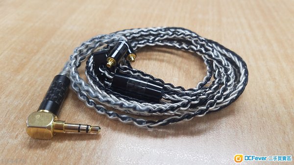 7N單晶銅鍍銀黑銀色耳機線 升級線 Shure SENNHEISER fender campfire westone