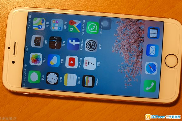 85%新iPhone 6s 64G Rose Gold