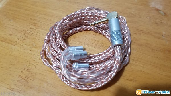 粗芯 7N單晶銅/銅鍍銀拼合耳機線 升級線 fender campfire westone Shure SENNHEISER
