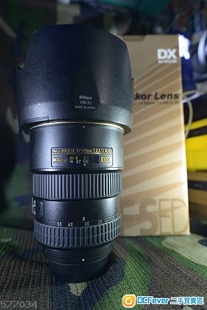 Nikon 17-55 mm f2.8