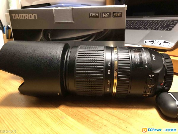 Tamon SP 70-300mm f/4-5.6 Di VC USD A005E for Canon, not 70-200