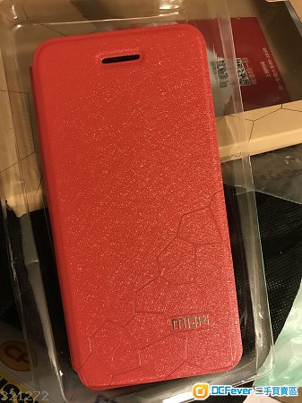 全新 mofi 粉紅色 iPhone 7 or iPhone 8 4.7吋揭蓋手機套