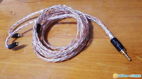 超粗芯800芯 7N單晶銅+銅鍍銀線 耳機線 升級線 fender campfire westone Shure SENNHEISER