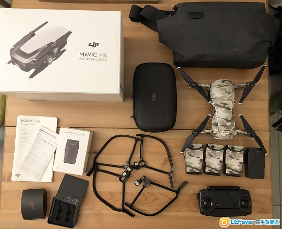 DJI mavic air fly more combo 4電 行貨有盒有單有CARE (到2019.6月)