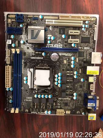 有問題 ASROCK Z68M/USB3 Z68 USB3 LGA1155 MATX MB