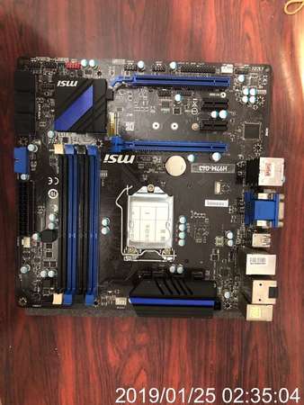 有問題 MSI H97M-G43 H97 DDR3 LGA1150 MATX MB
