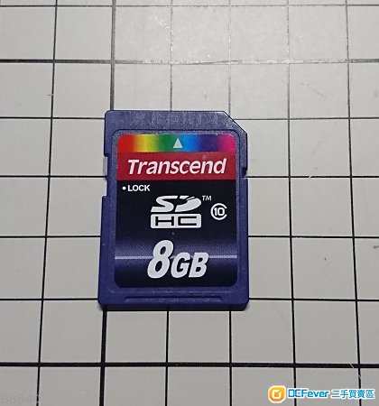 Transcend SDHC Class 10 8 GB SD card