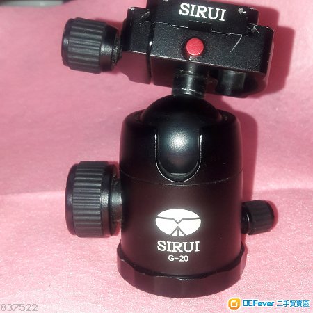Sirui G20 波頭+原廠快拆板, 20KGS